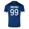 Maillot de Supporter Olympique de Marseille MBEMBA 99 Extérieur 2023-24 Pour Homme